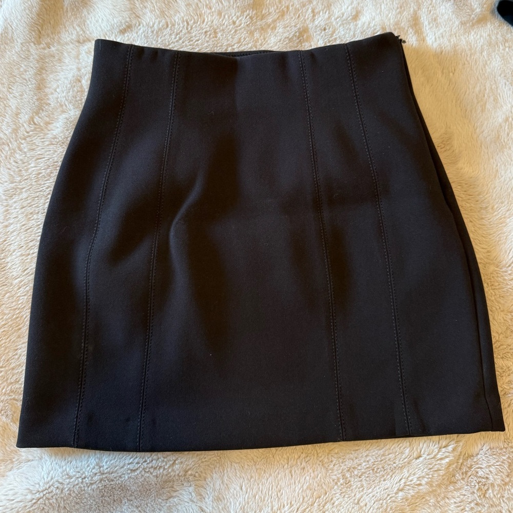 Zara Black Mini Skirt
